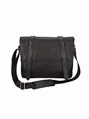 Goodhope Bags Oxford Leather Messenger Bag, Brown