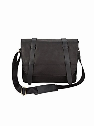 Goodhope Bags Oxford Leather Messenger Bag, Brown