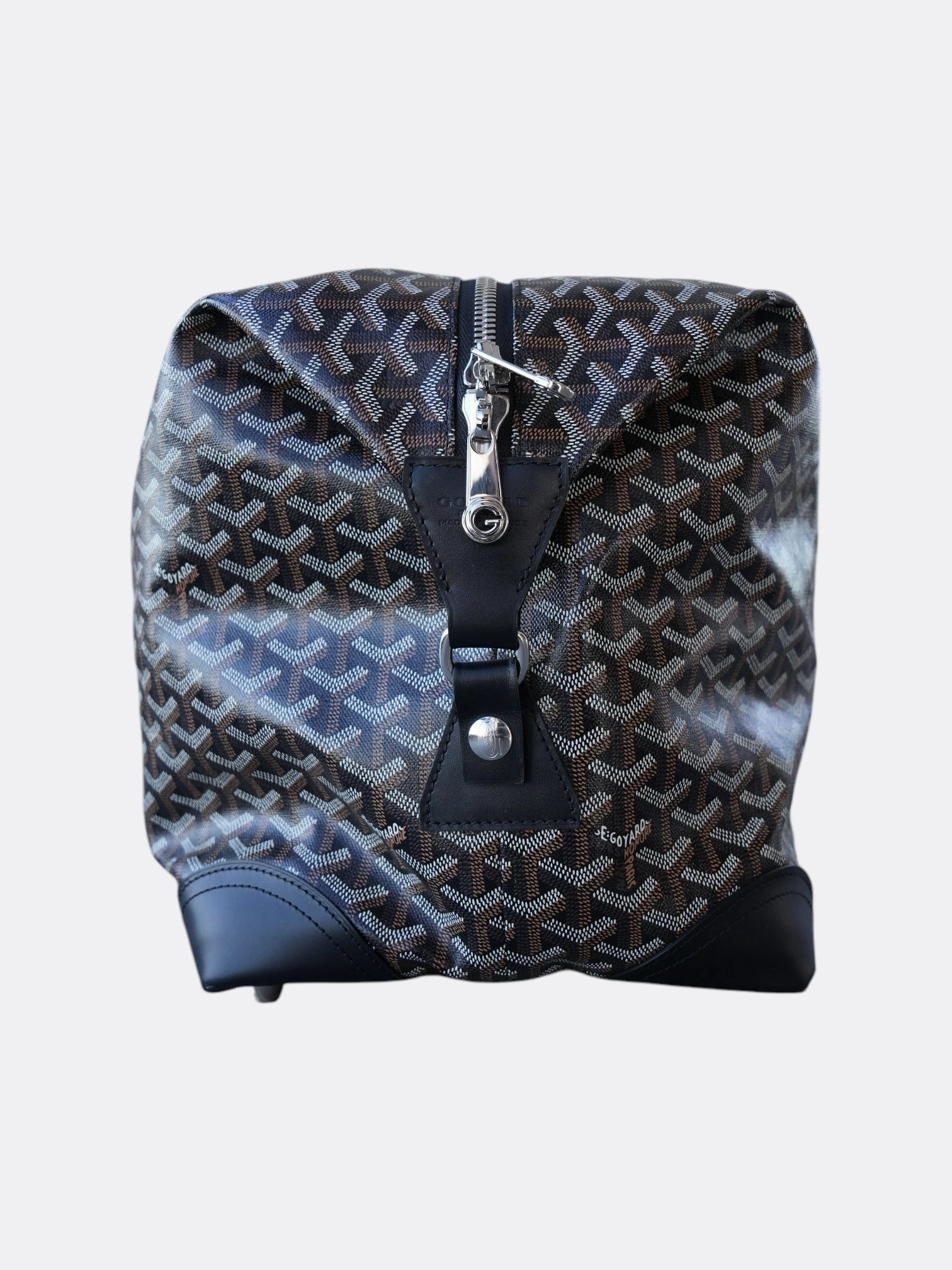 Goyard Black Boeing 55 Duffel Bag