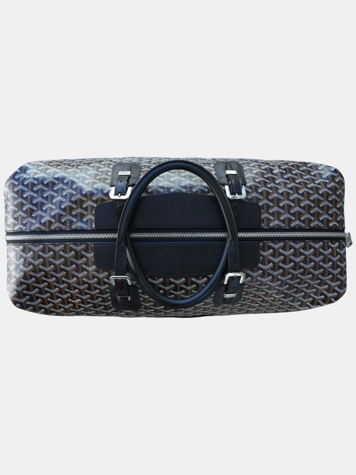 Goyard Black Boeing 55 Duffel Bag