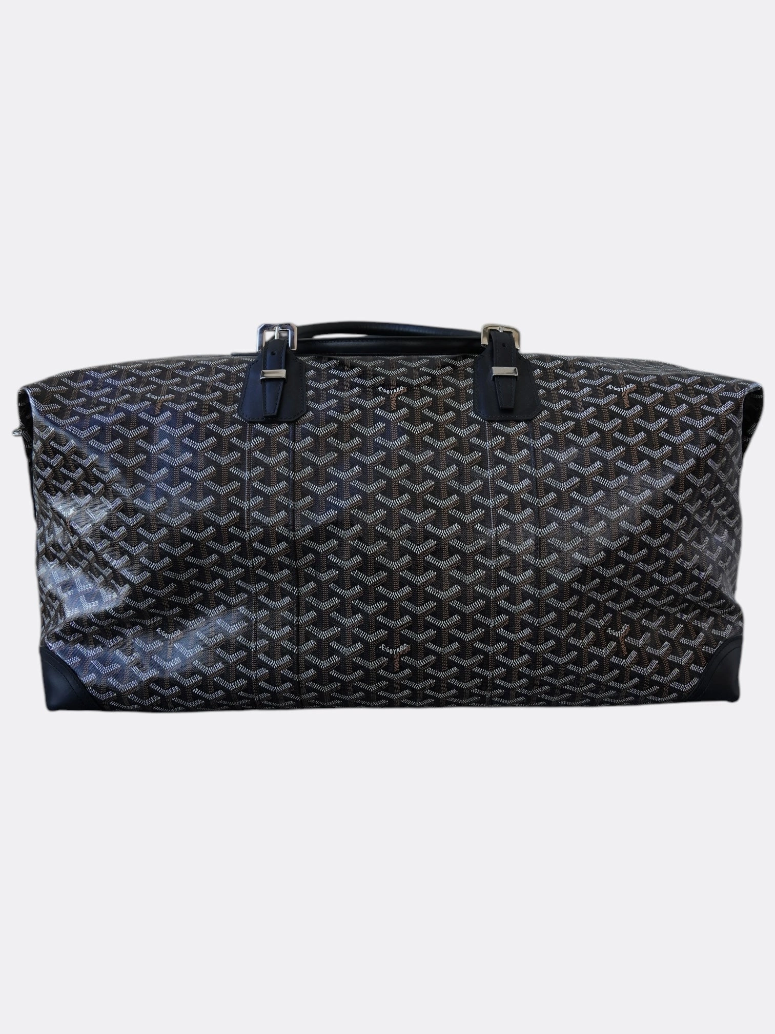 Goyard Black Boeing 55 Duffel Bag
