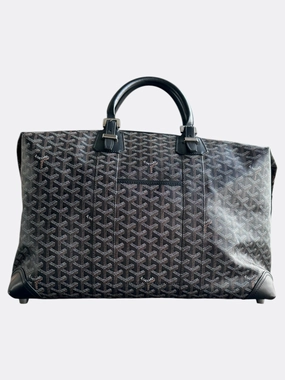 Goyard Black Bowling 45 Duffel Bag