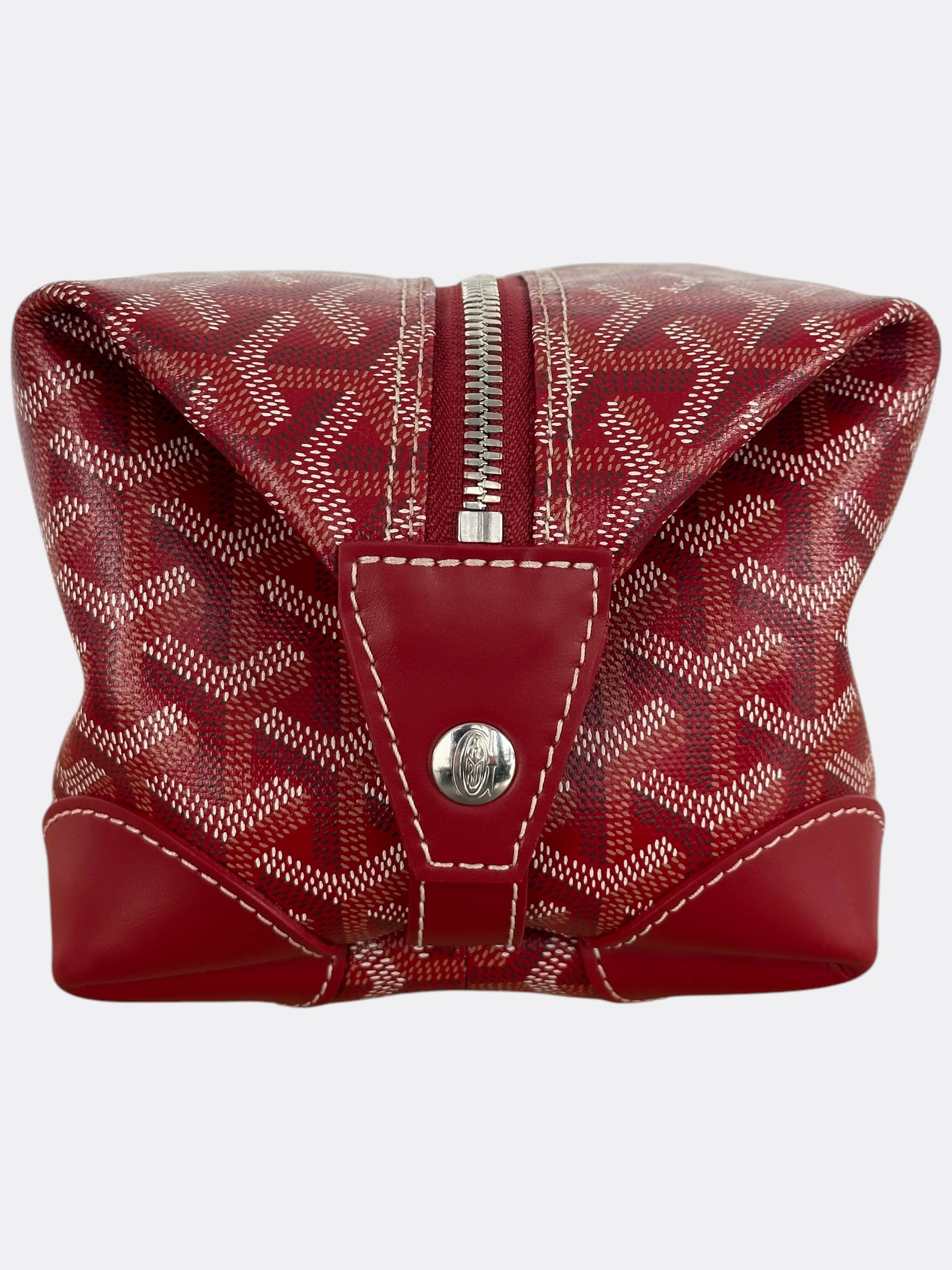 Goyard Burgundy Boeing 25 Mini Duffel Bag