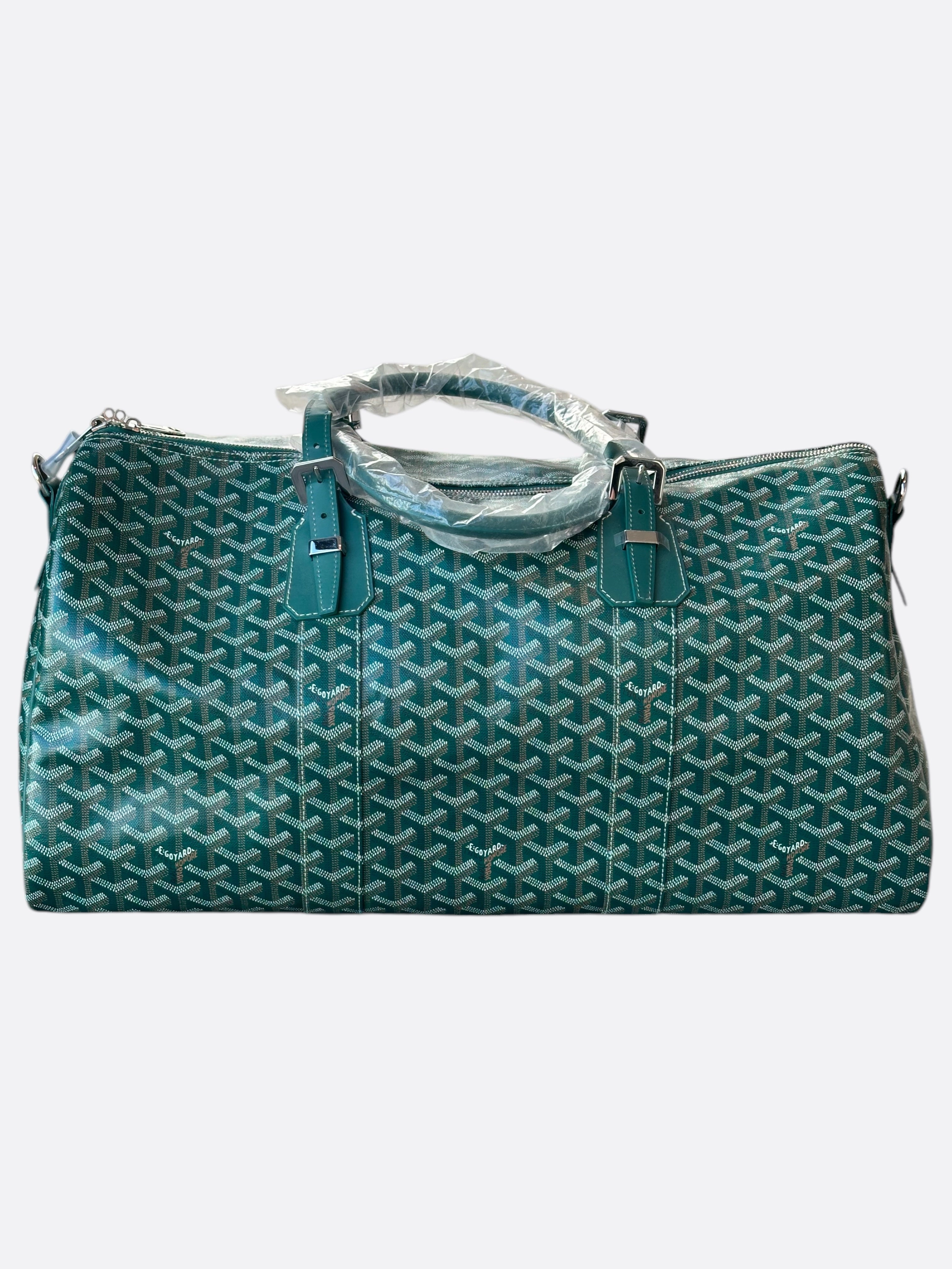 Goyard Green Boston 50 Duffel Bag