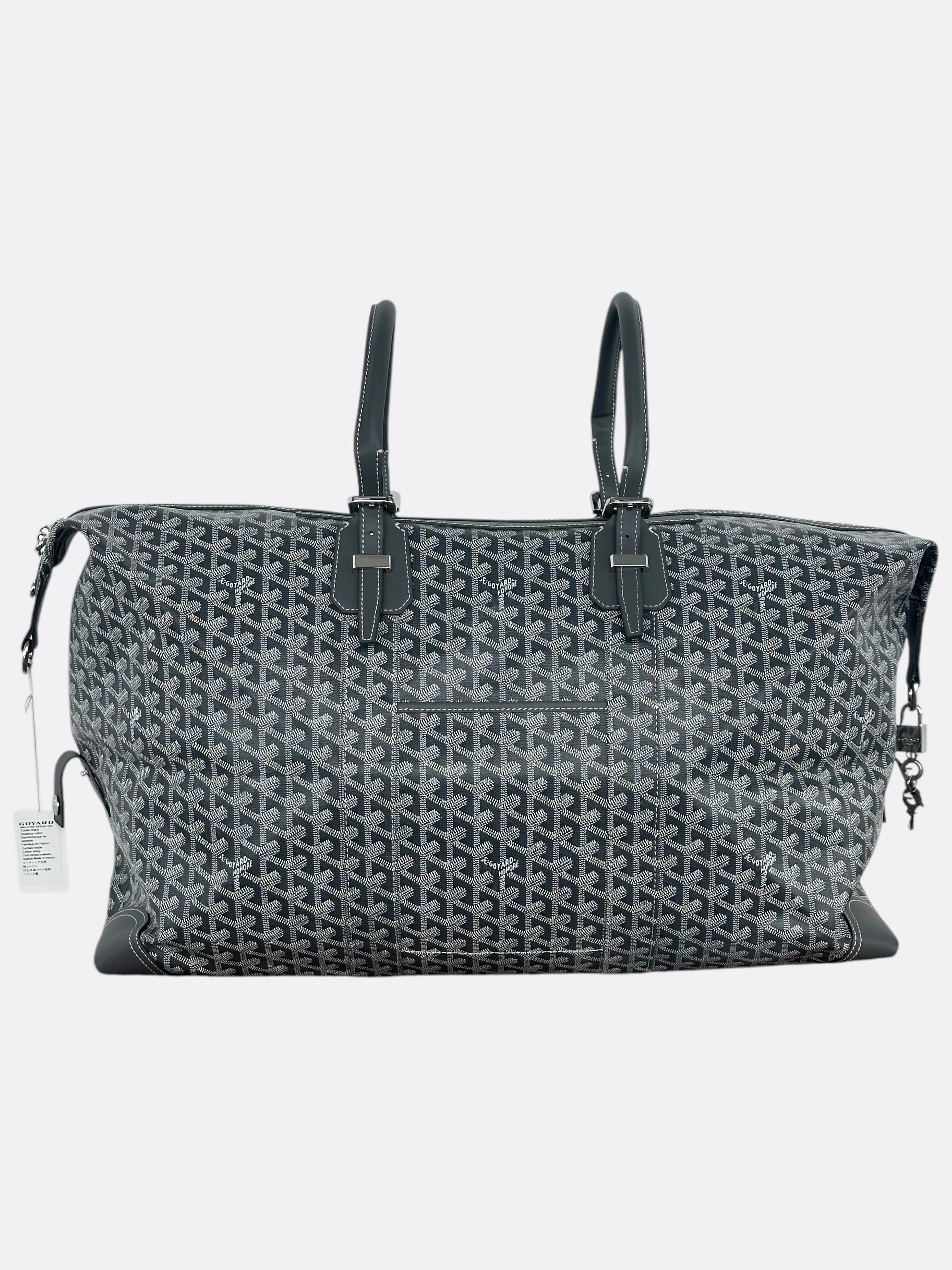 Goyard Grey Boeing 55 Duffel Bag
