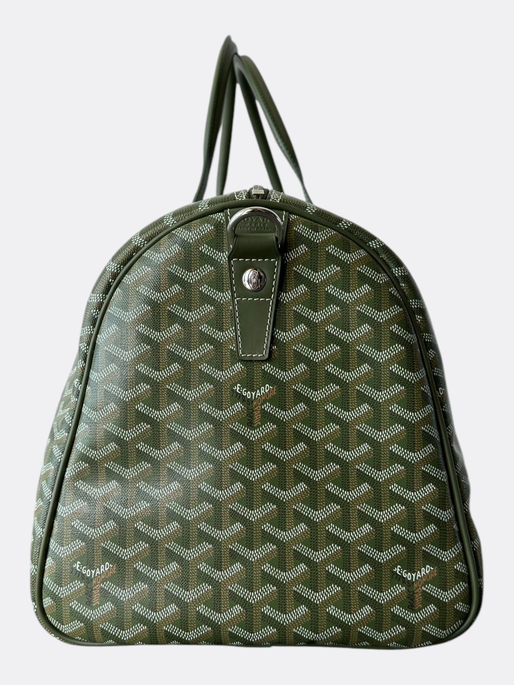 Goyard Khaki Boston 50 Duffel Bag