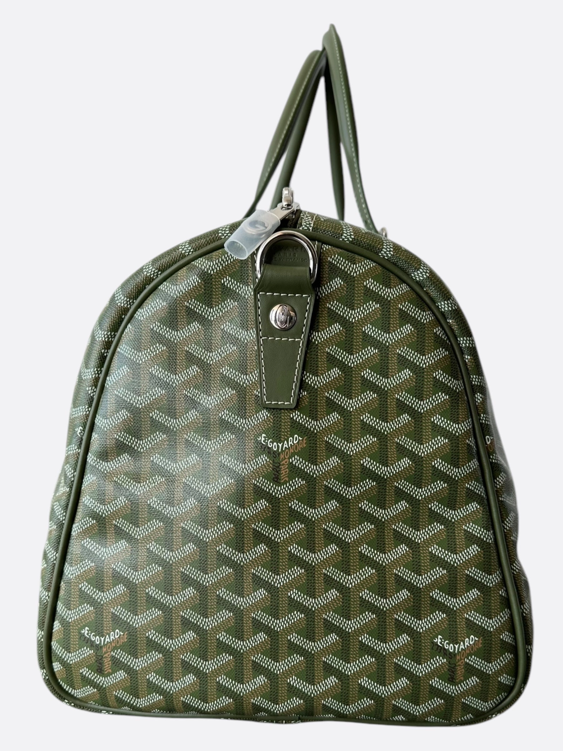 Goyard Khaki Boston 50 Duffel Bag