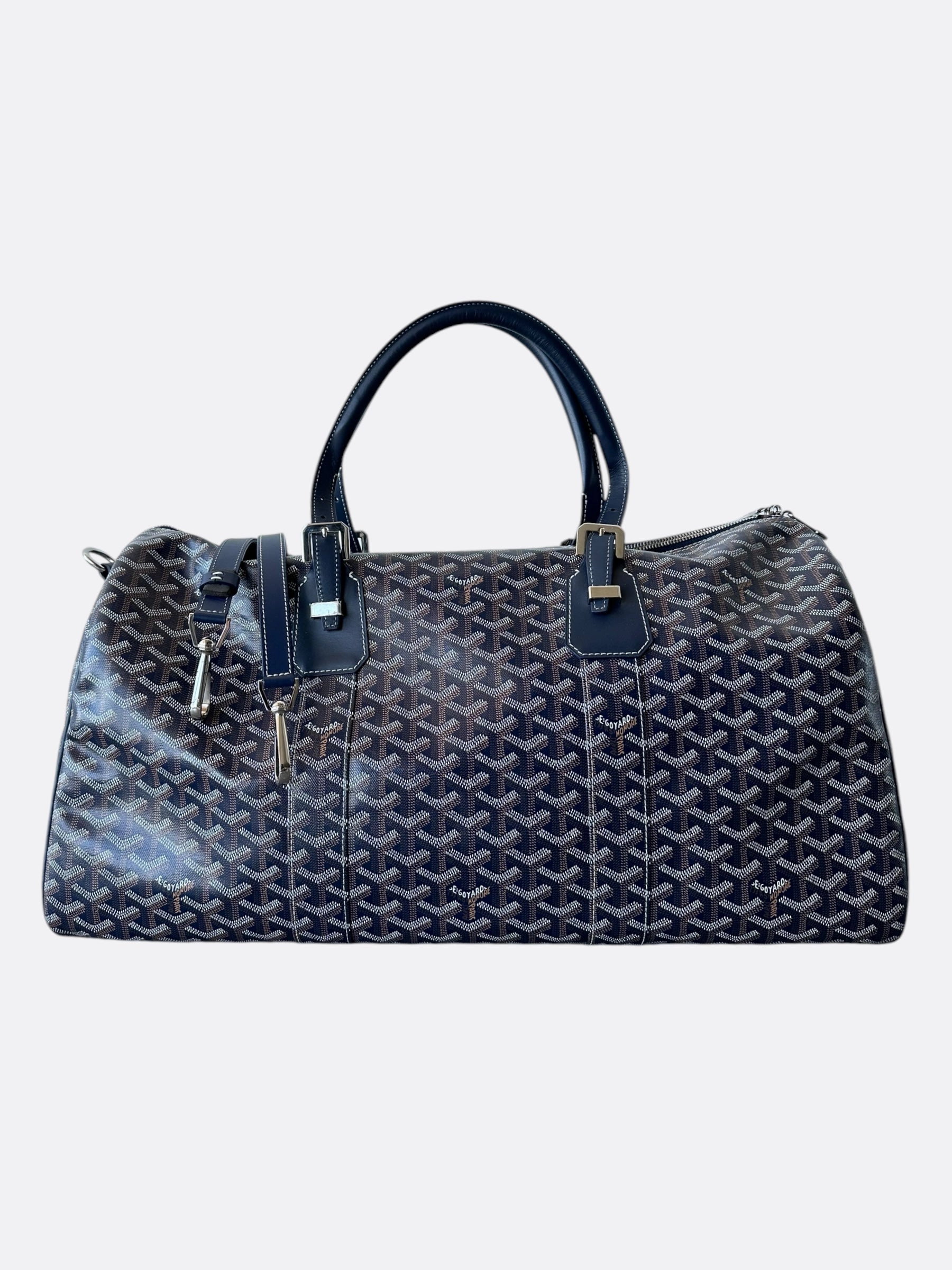 Goyard Navy Boston 50 Duffel Bag