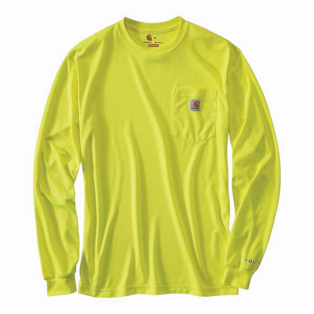 Choose Genuine Great Discount Carhartt Mens High-Visibility Force Color Enhanced LS T-Shirt ,70-85%OFF Discount are special sale, 100% Quality, welcome to orders our Items online store.