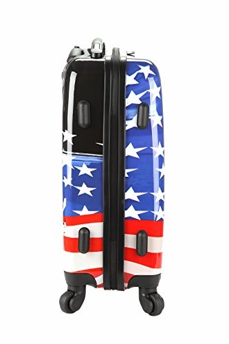 Hand Cabin Carry-On Luggage 20"/55Cm By Tokyoto Luggage Model Amercian Door (Charger Powerbank