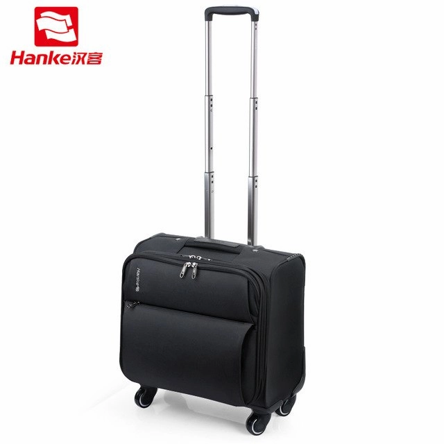 Hanke Fashion Spinner Rolling Luggage For Women Travel Suitcase Men Trolley Luggage Light Carry-Ons