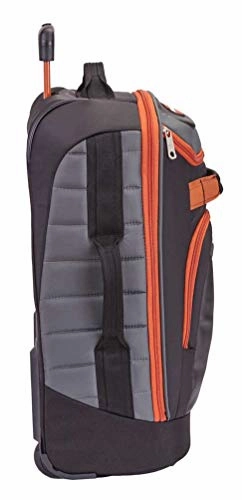 Harley-Davidson 21" Quilted Carry-On Luggage Bag w/Wheels 99323 GRAY/RUST
