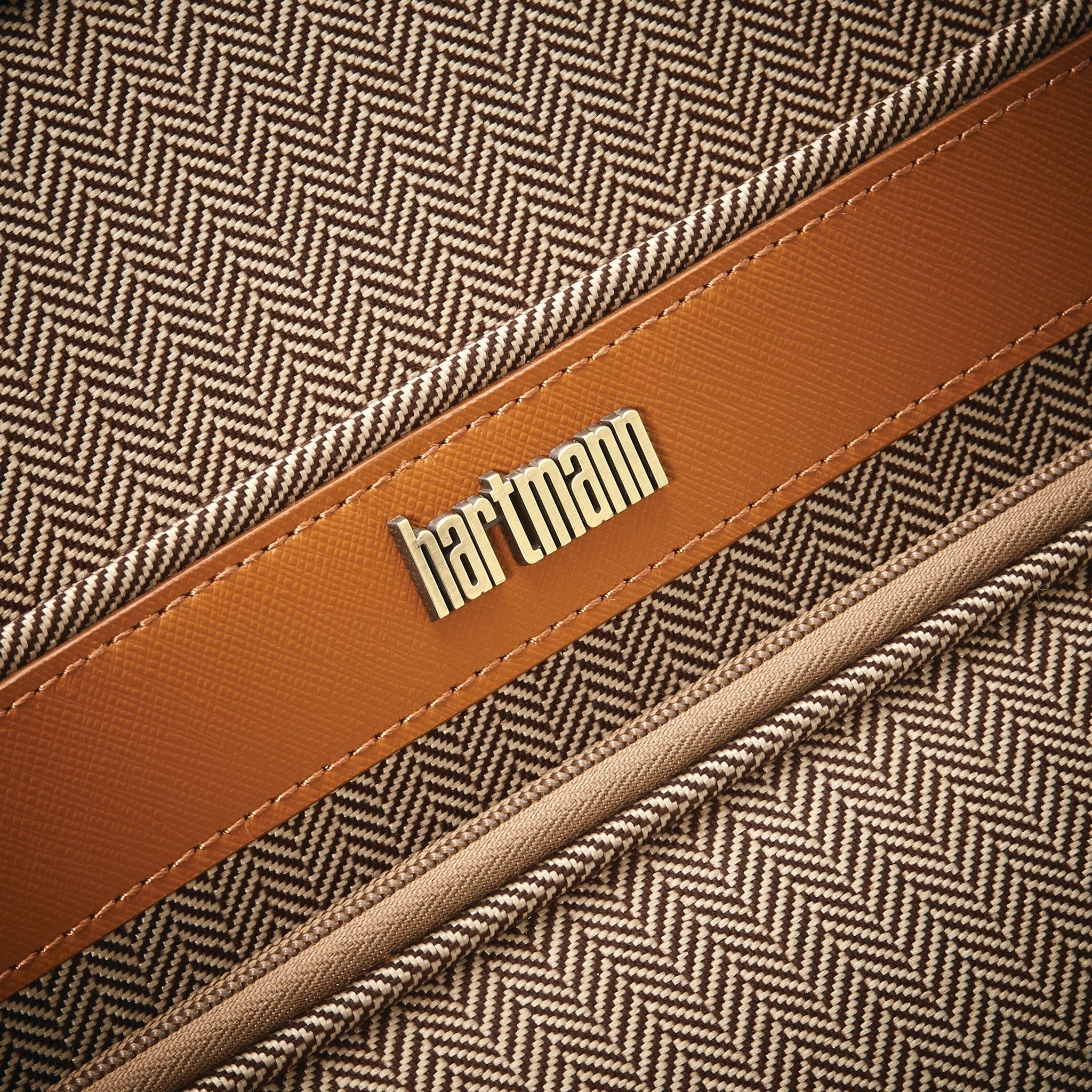 Hartmann Herringbone Deluxe Underseat Carry On Spinner