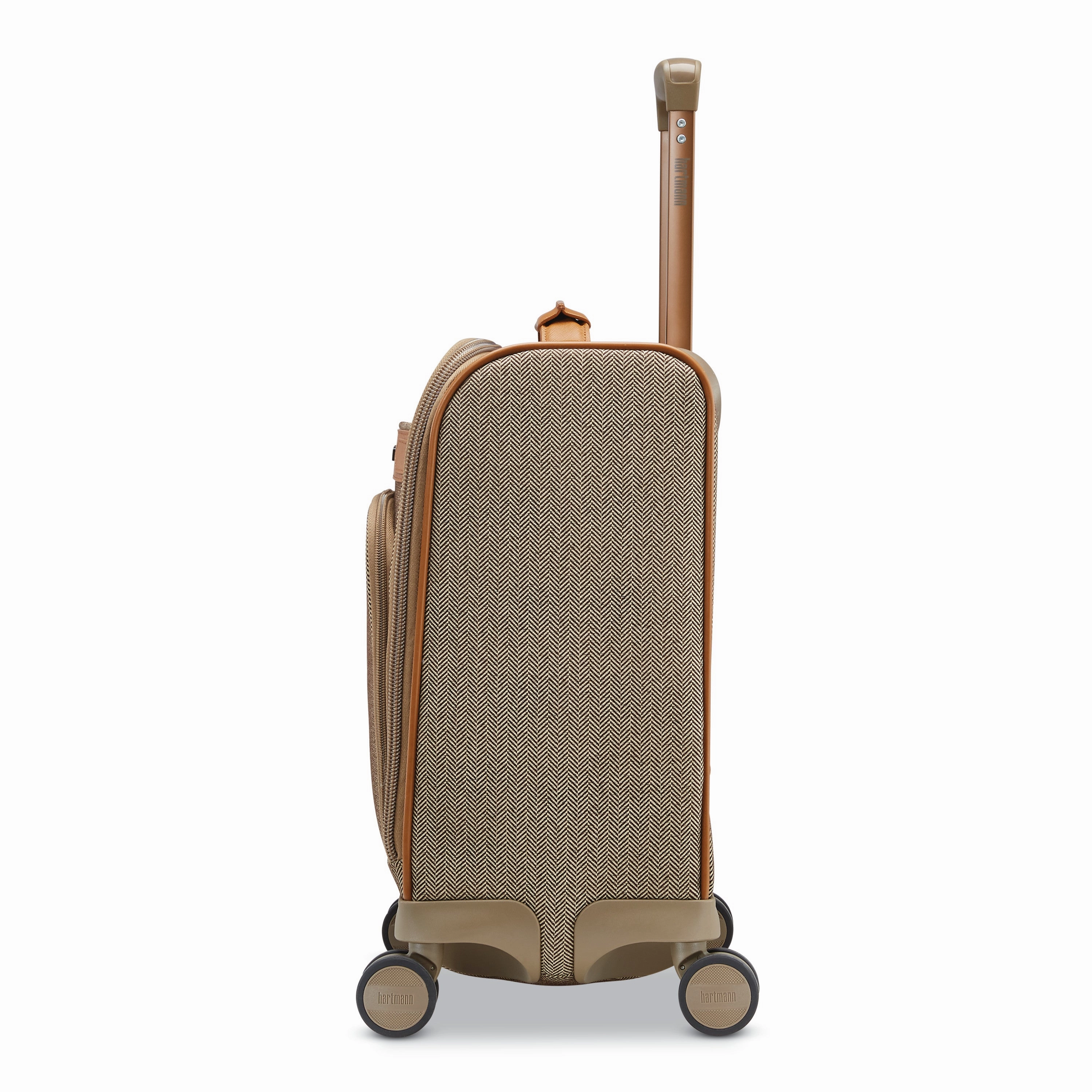 Hartmann Herringbone Deluxe Underseat Carry On Spinner