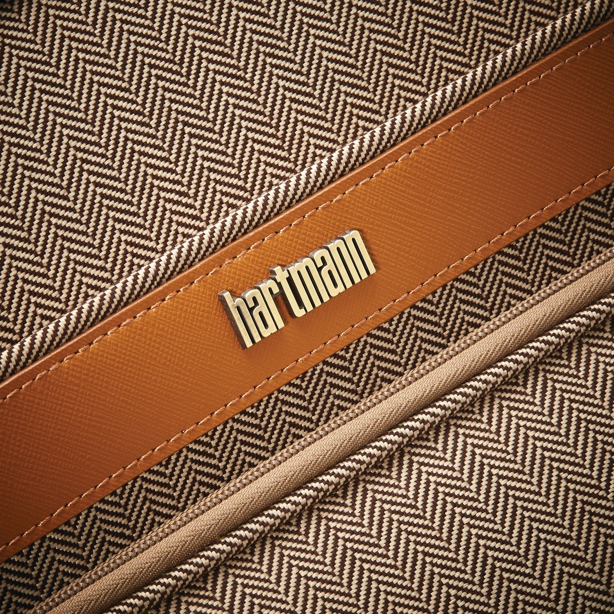 Hartmann Herringbone Deluxe Underseat Carry On Spinner
