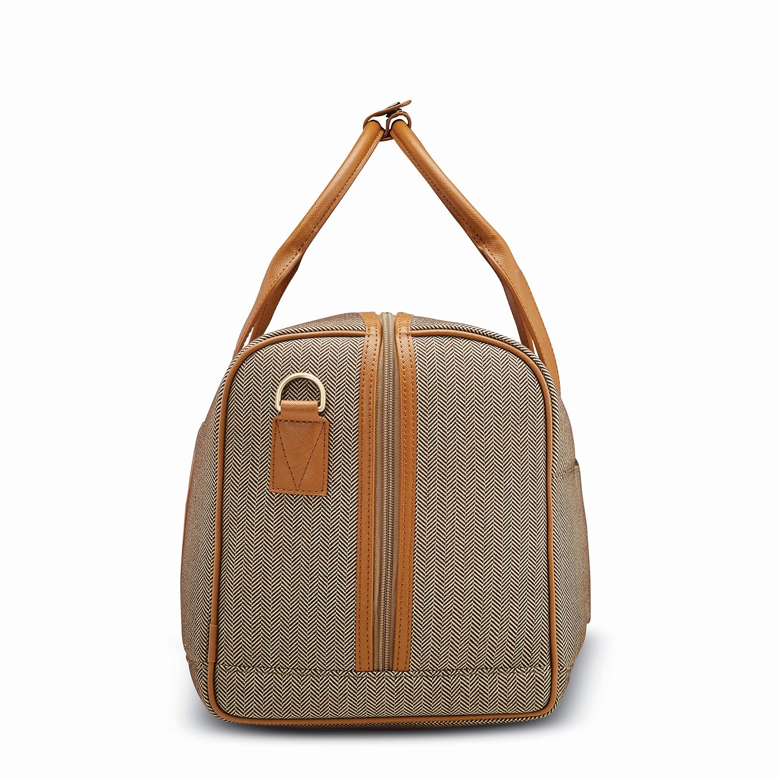 Hartmann Herringbone Deluxe Weekend Duffel, Terracotta