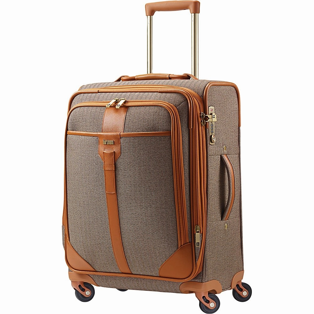 Hartmann Herringbone Luxe 20" 4-Wheel Carry-On Luggage