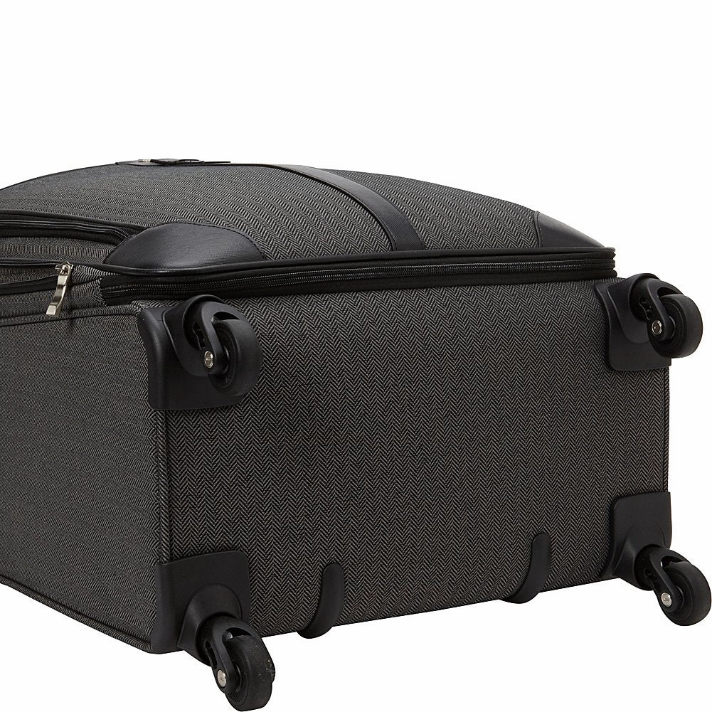 Hartmann Herringbone Luxe Softside Medium Journey Expandable Spinner Herringbone One Size