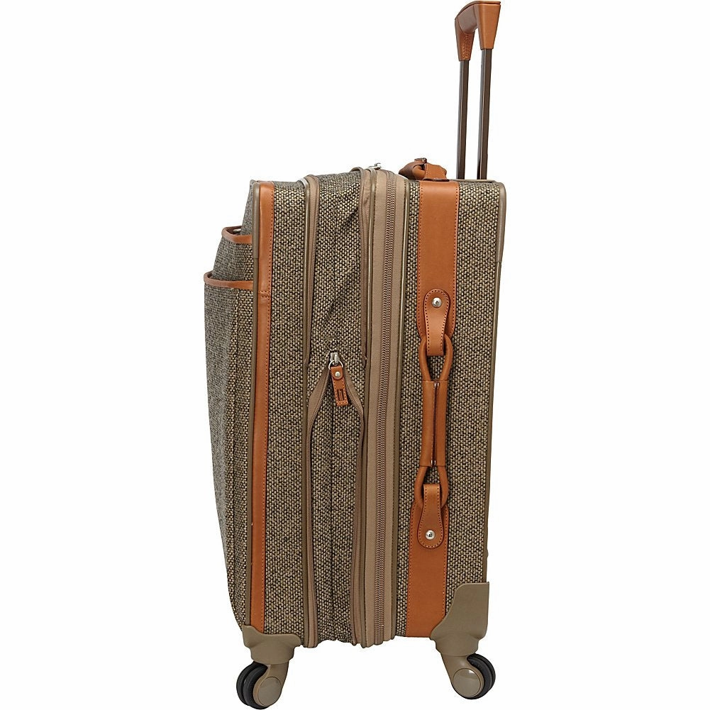 Hartmann Tweed Collection Carry On Expandable Spinner Natural Tweed One Size