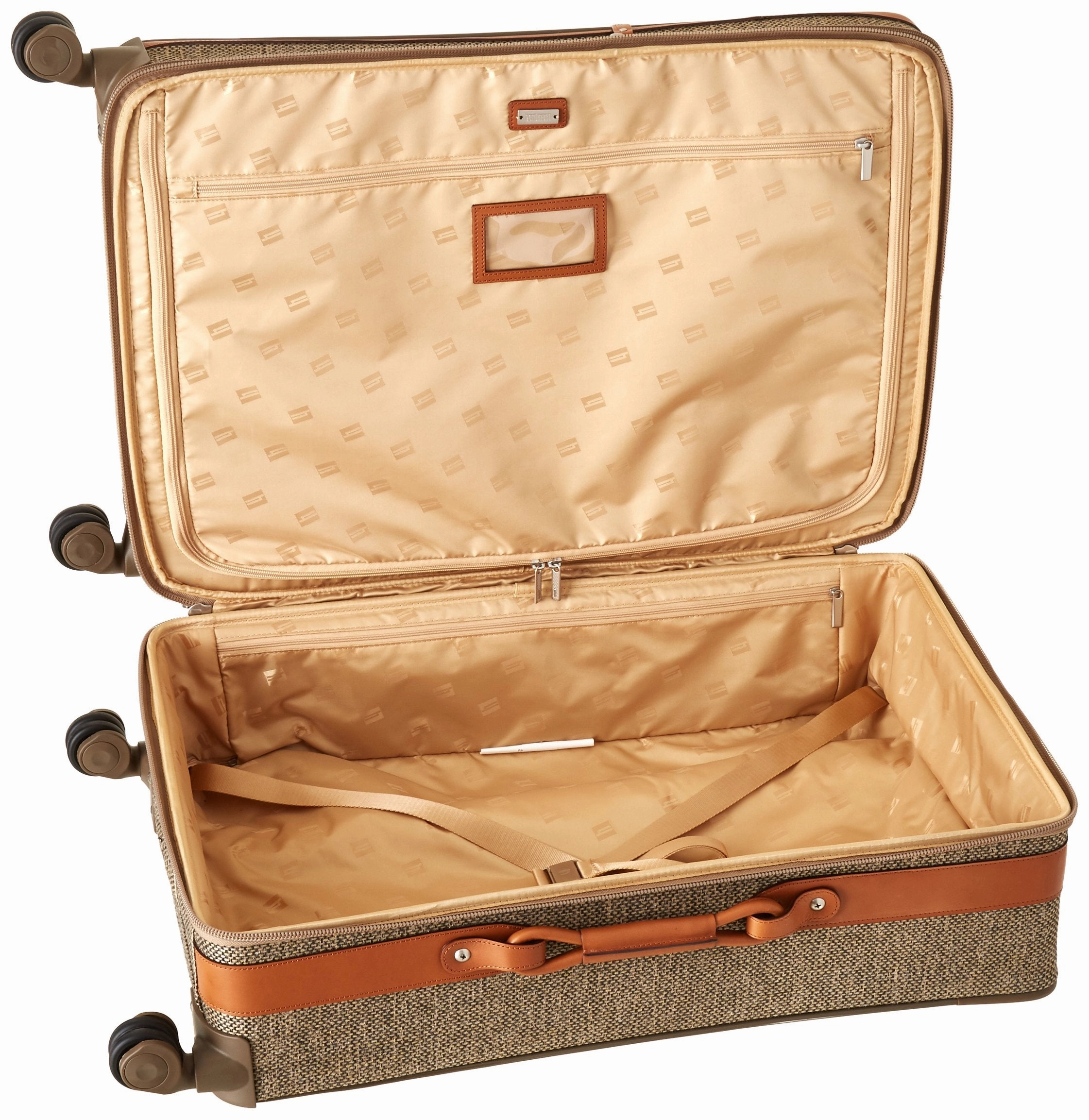 Hartmann Tweed Collection Medium Journey Expandable Spinner Natural Tweed One Size