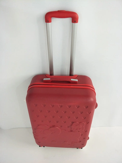 Hello Kitty Luggage Bag ,Women Suitcase,Fashion Abs Cartoon Travel Box,Rolling Carry On,Trolley