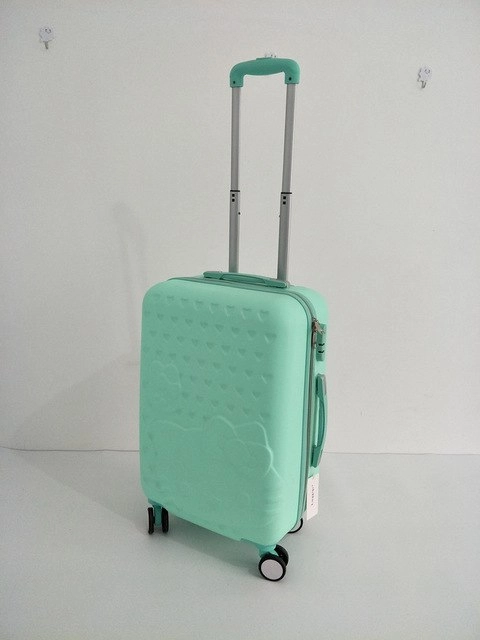 Hello Kitty Luggage Bag ,Women Suitcase,Fashion Abs Cartoon Travel Box,Rolling Carry On,Trolley