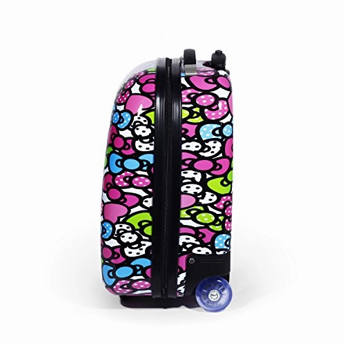 Hello Kitty Rainbow Bows Hard Abs Pilot Case Luggage
