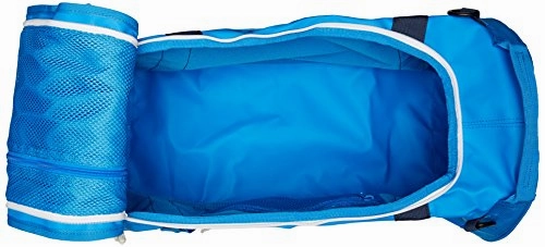 Helly Hansen Duffel 2 Water Resistant Packable Bag with Optional Backpack Straps, 90-liter (Large), 535 Racer Blue