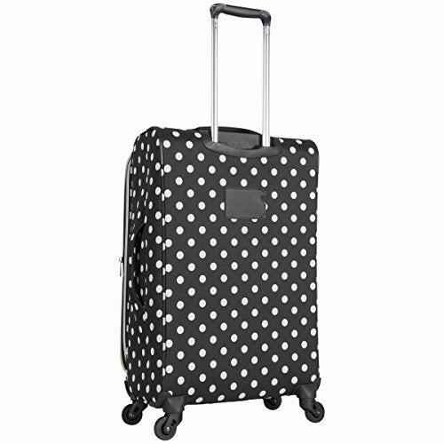 Heritage Travelware Albany Park 24" 600d Polka Dot Polyester Expandable 4-wheel Spinner Checked