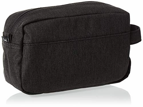 Herschel Chapter Toiletry Kit, Black Crosshatch, Carry-On 3L
