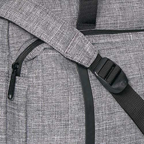 Herschel Gibson Laptop Messenger Bag, Raven Crosshatch, One Size