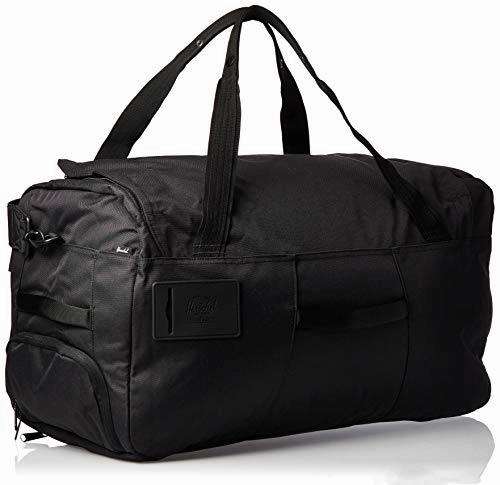 Herschel Outfitter Travel Duffel Bag, Black, 50.0L