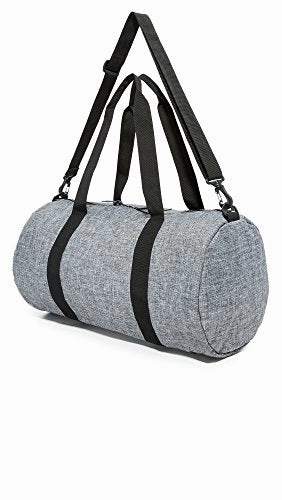 Herschel Sutton Duffel Bag, Raven Crosshatch/Black, Mid-Volume 28.0L
