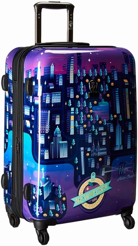 Heys America Aldo Crusher Twilight 26" 4-Wheel Medium Luggage