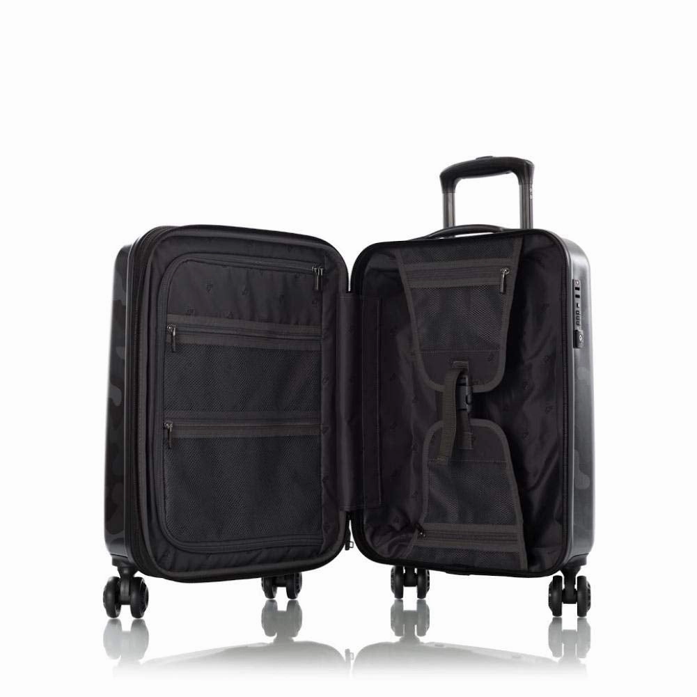 Heys America Black Camo 4-Wheel Spinner Hardside Luggage