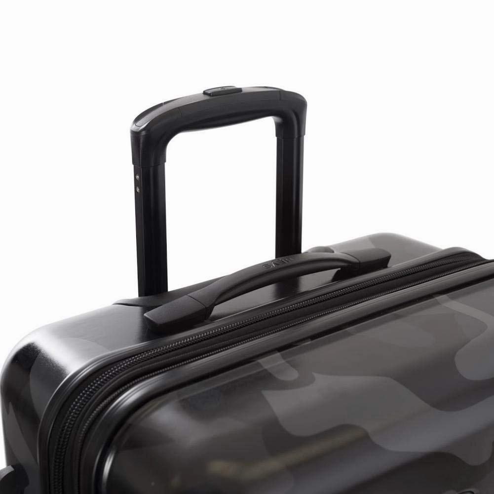 Heys America Black Camo 4-Wheel Spinner Hardside Luggage
