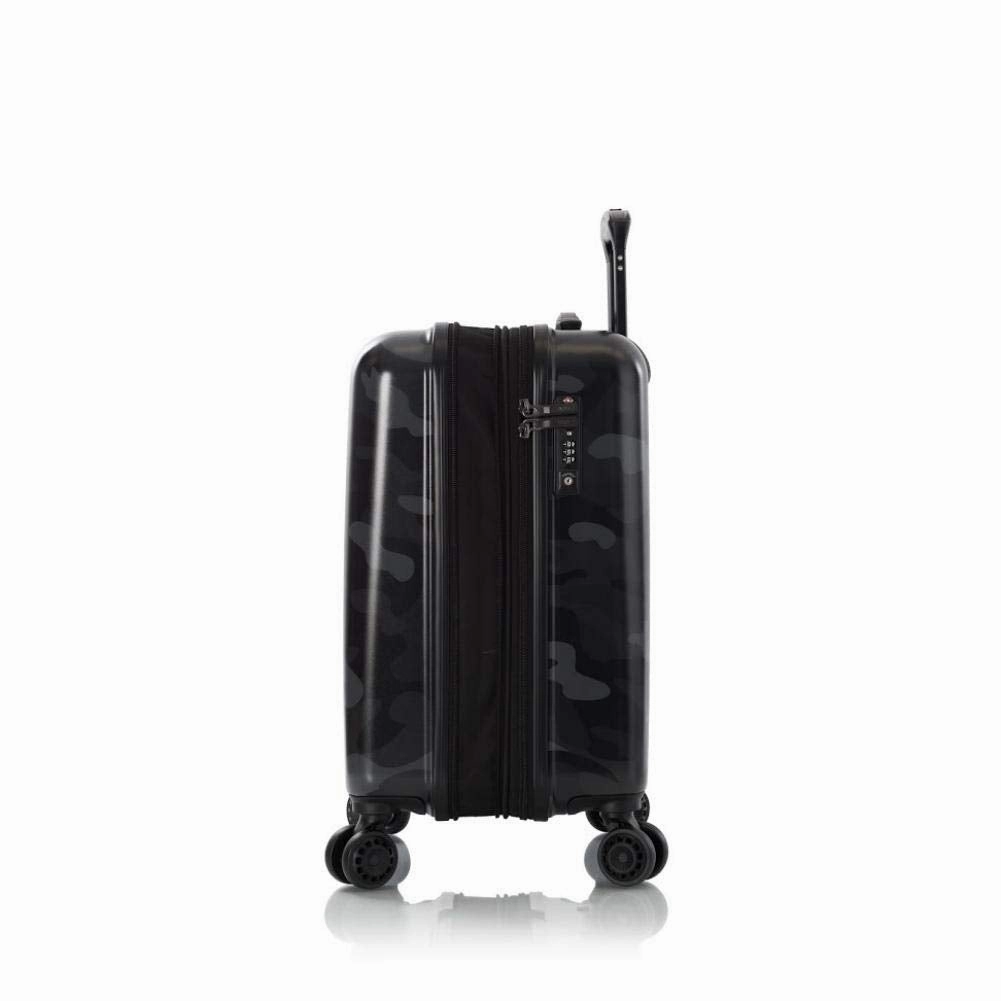 Heys America Black Camo 4-Wheel Spinner Hardside Luggage