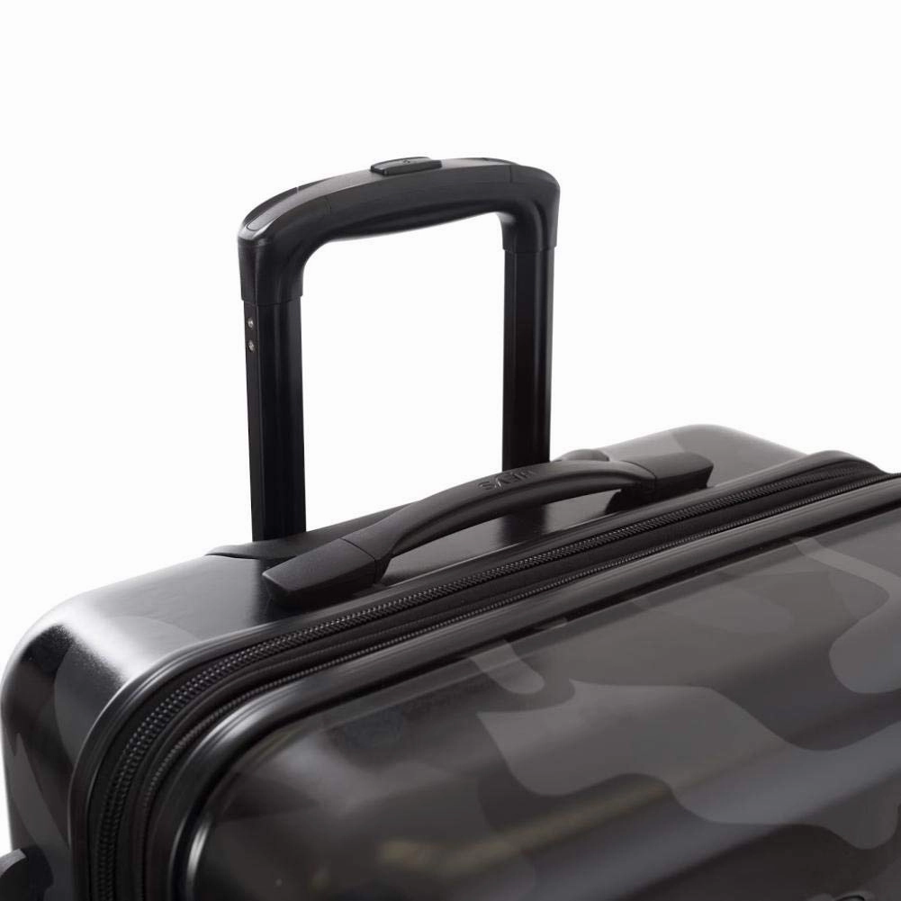 Heys America Black Camo 4-Wheel Spinner Hardside Luggage