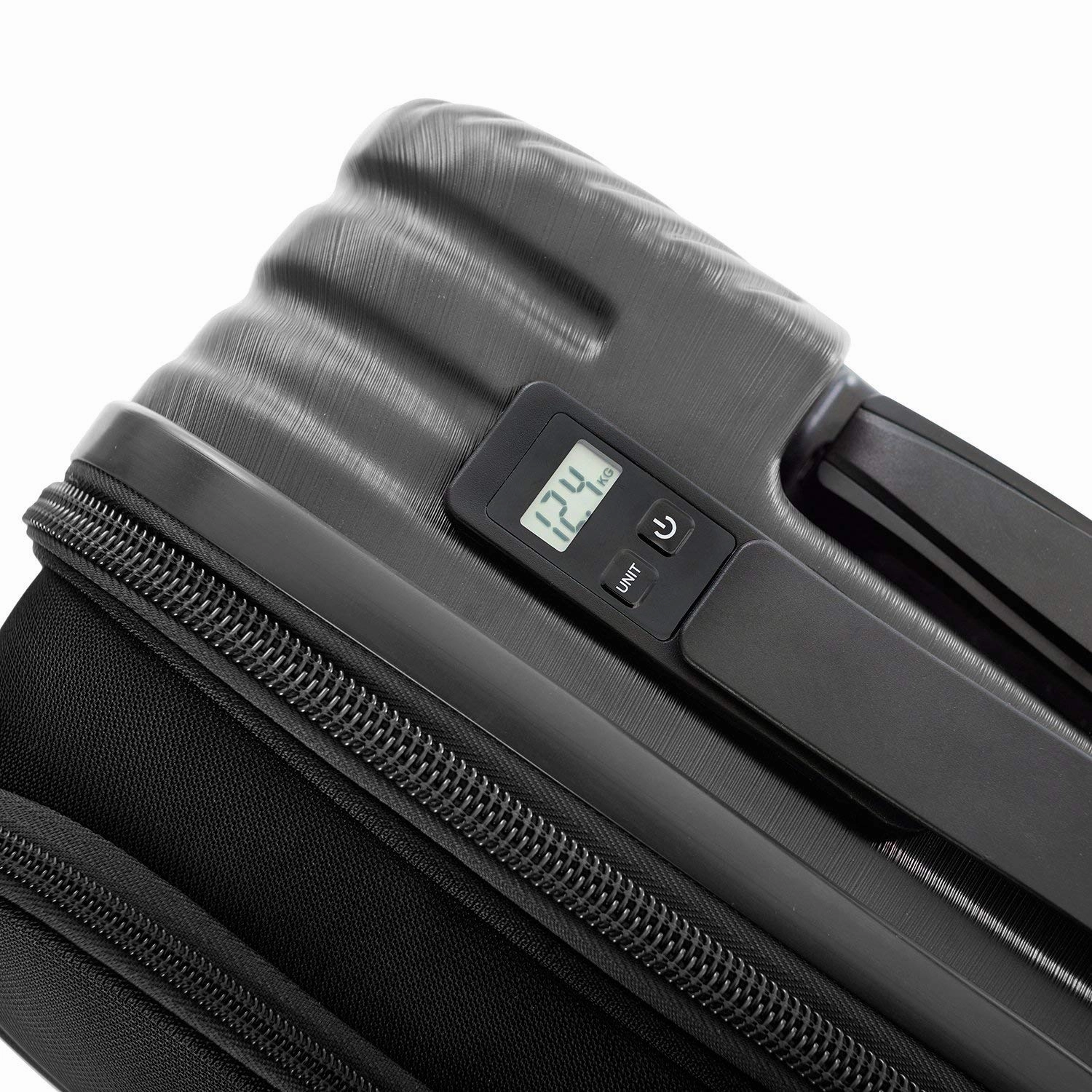 Heys America Charge-a-Weigh 21" 4-Wheel Carry-On Luggage
