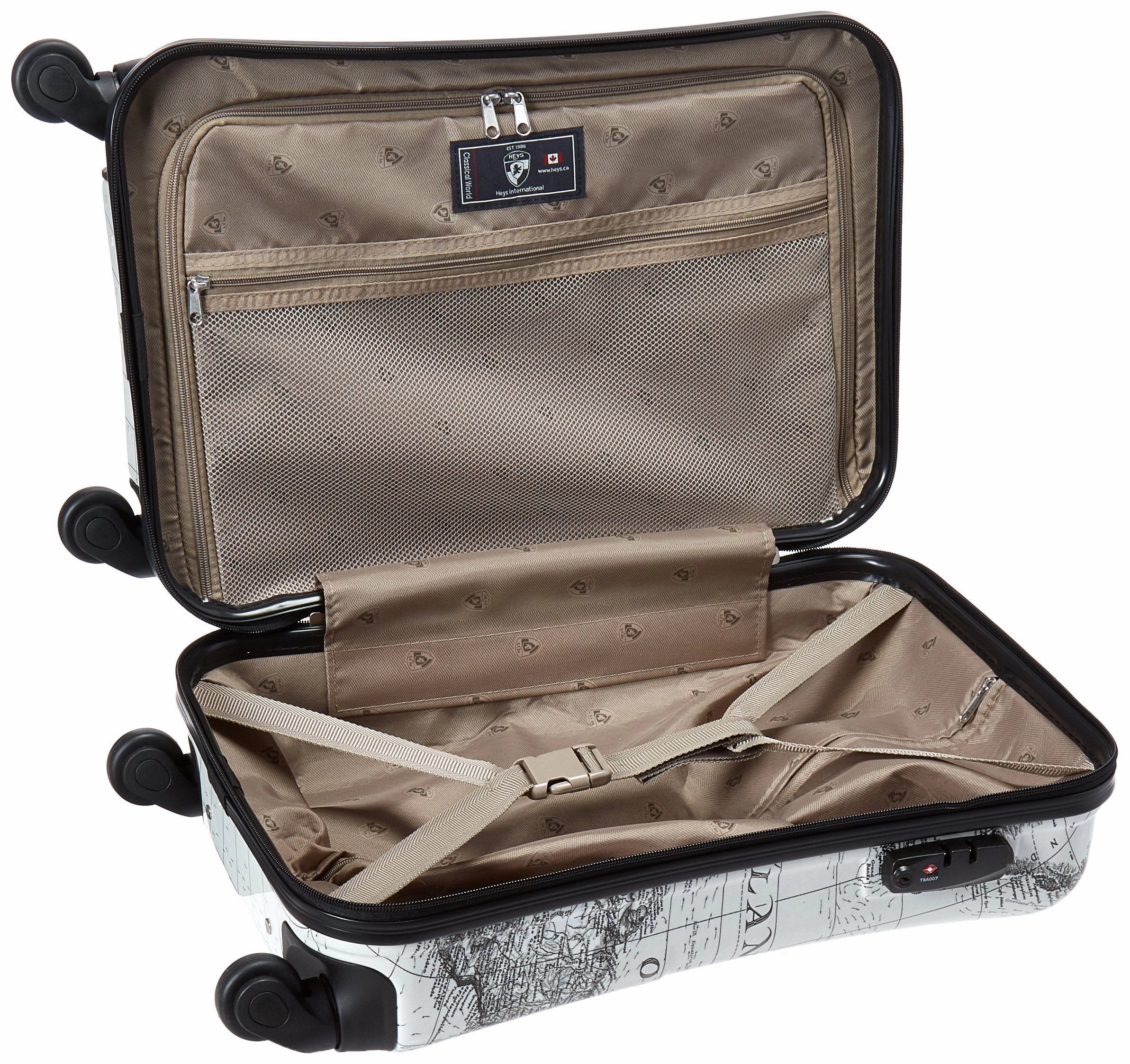 Heys America Classical World 21" 4-Wheel Carry-On Luggage
