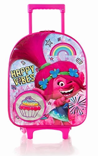 Heys America Dreamworks Trolls Girl's 18" Upright Carry-On Luggage