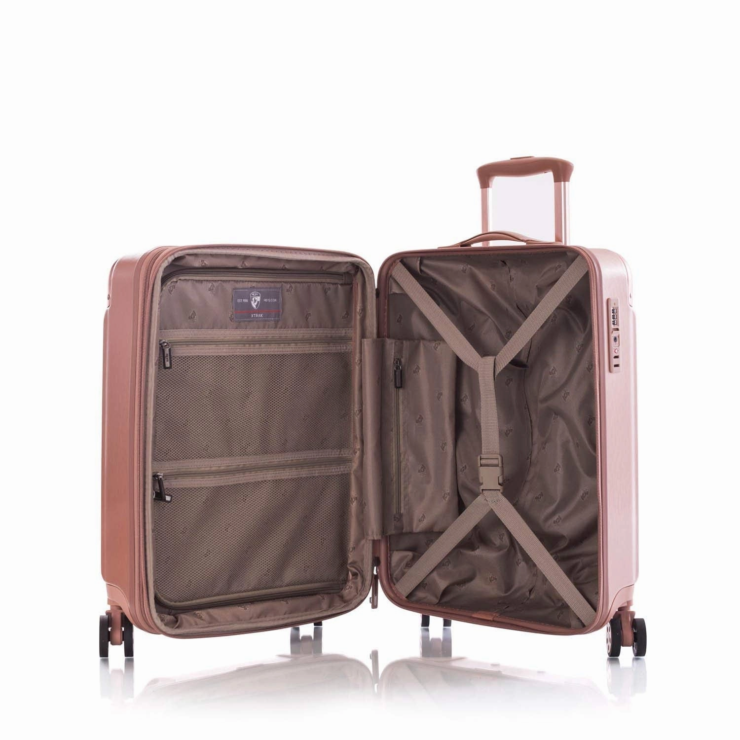 Heys America DuoTrak 21" 4-Wheel Carry-On Luggage