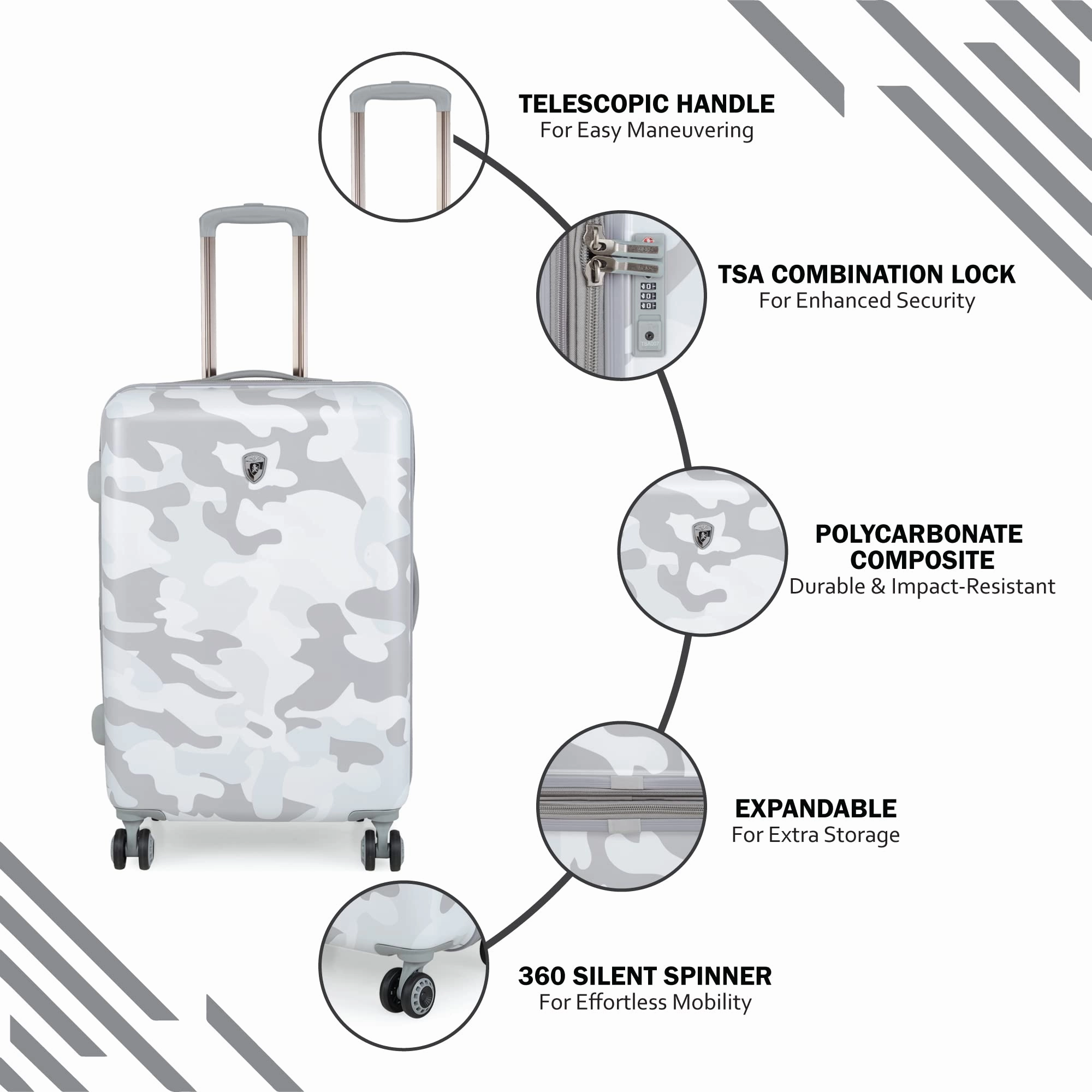 Heys America Heys Camo 26" Spinner Luggage