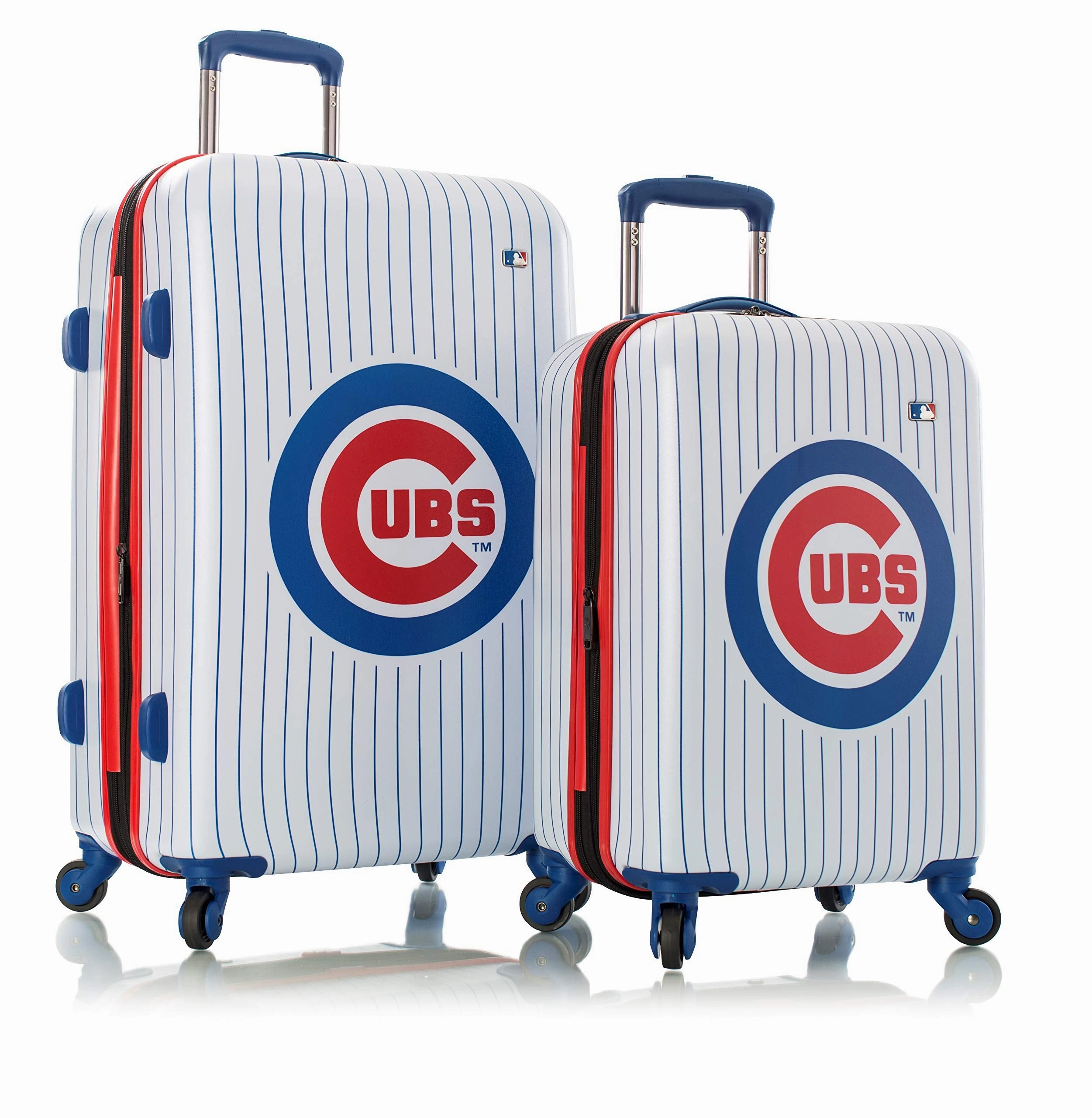 Heys America MLB Officially Licensed 2PC Set (21/26") 4-Wheel Luggage Sets
