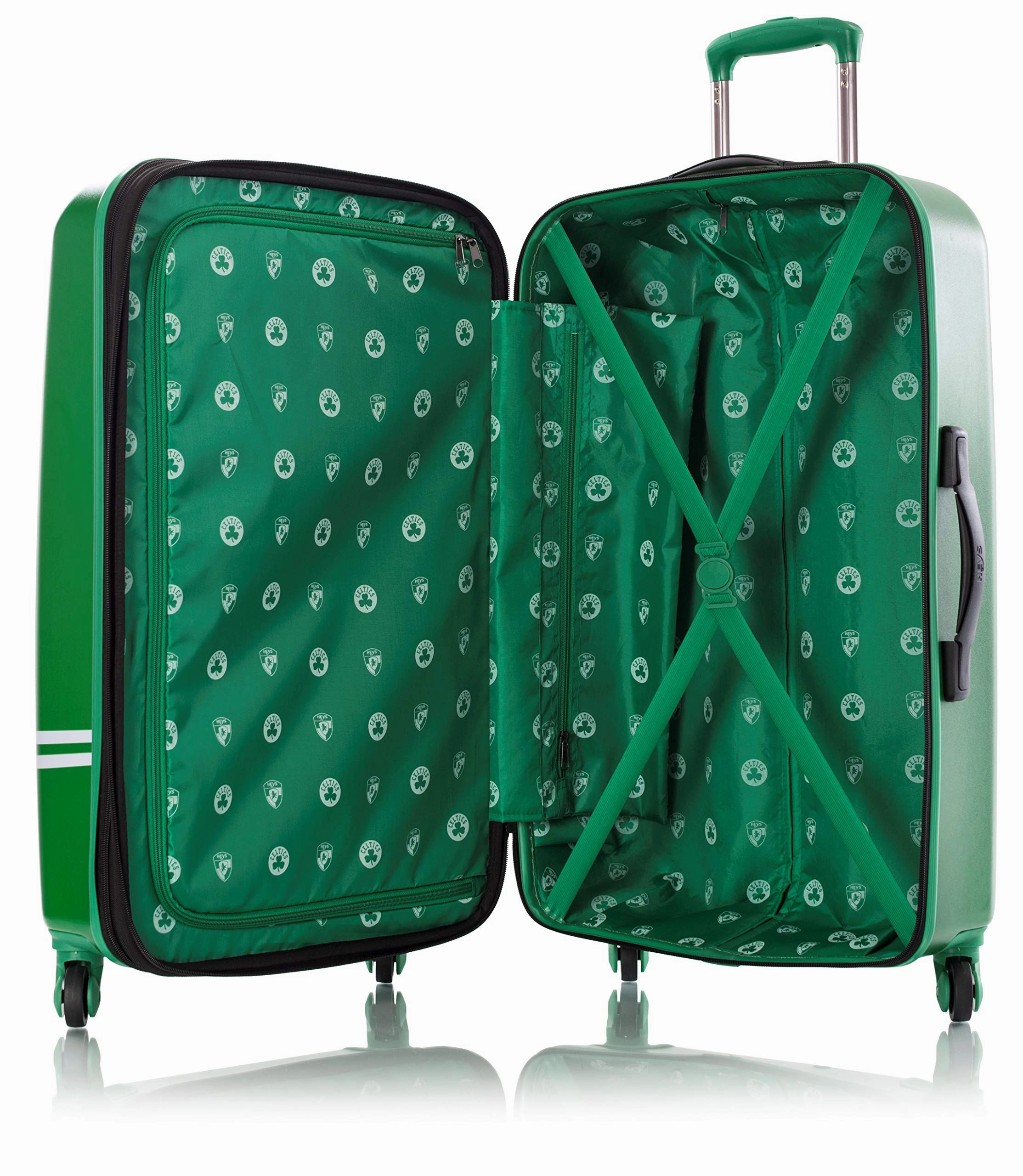 Heys America NBA Officially Licensed 2PC Set (21/26") 4-Wheel Luggage Sets