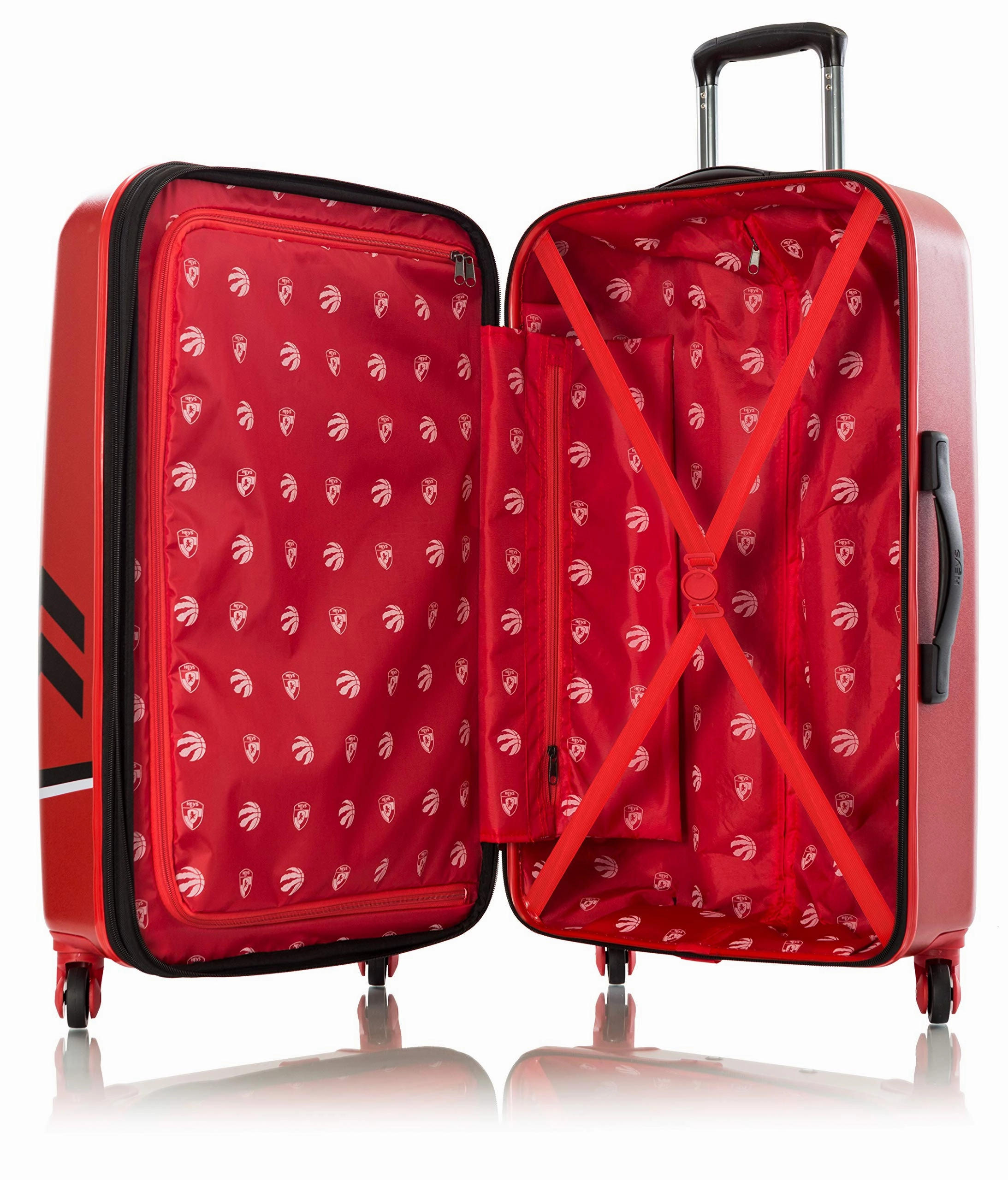 Heys America NBA Officially Licensed 2PC Set (21/26") 4-Wheel Luggage Sets