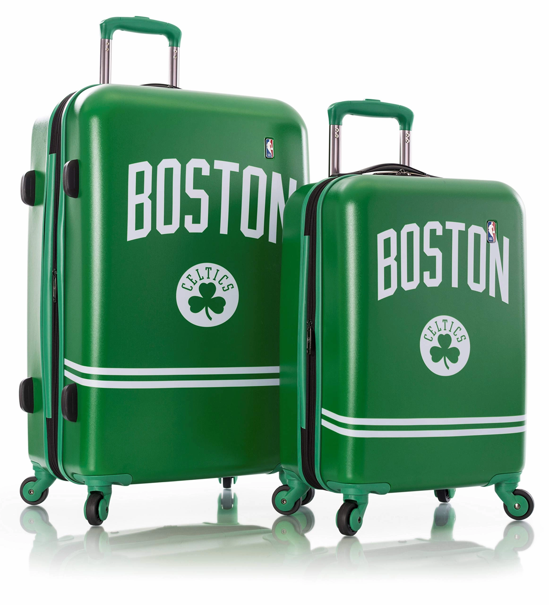 Heys America NBA Officially Licensed 2PC Set (21/26") 4-Wheel Luggage Sets