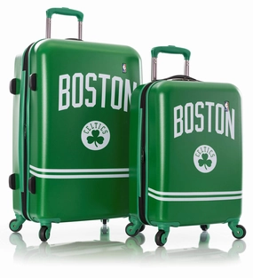 Heys America NBA Officially Licensed 2PC Set (21/26") 4-Wheel Luggage Sets