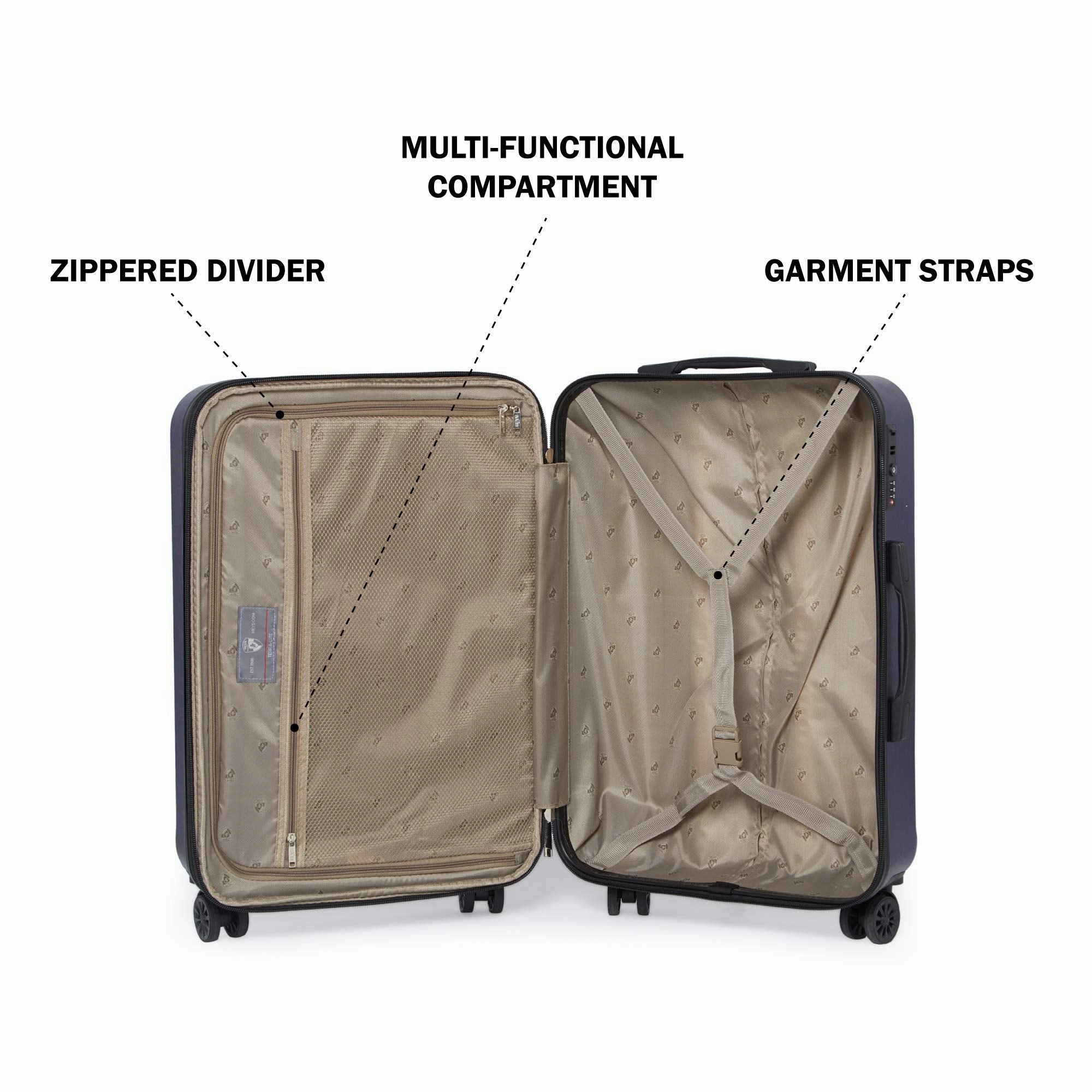 Heys America Terra-Lite 4-Wheel Spinner Hardside Luggage