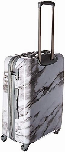 Heys America Unisex Carrara Marble Check In 26" & Carry On 21" Spinner Luggage Set